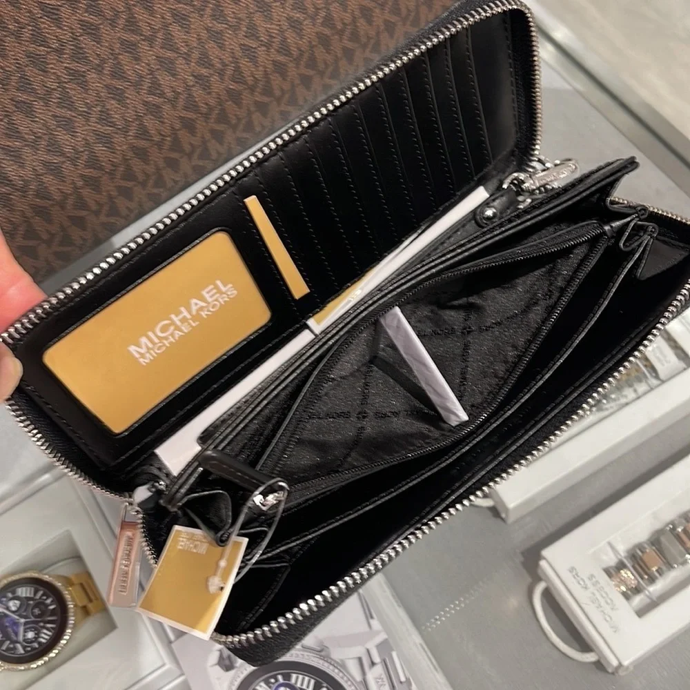 Michael Kors Jet Set Travel Large Travel CONTINENTAL wallet-wristlet-phoneholder